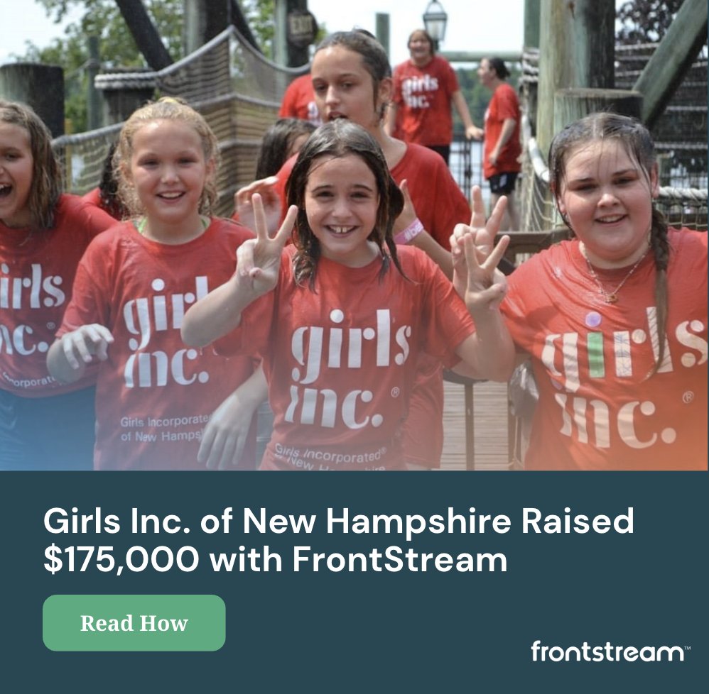 FrontStream's tweet image. An annual gala is critical to Girls Inc.'s #fundraising. With FrontStream, they incorporated social media promos, live streamed on Facebook & YouTube, and hosted an online auction. They gained raised over $175,000!
Read Girls Inc.'s story 👇 hubs.la/Q03BNY-40