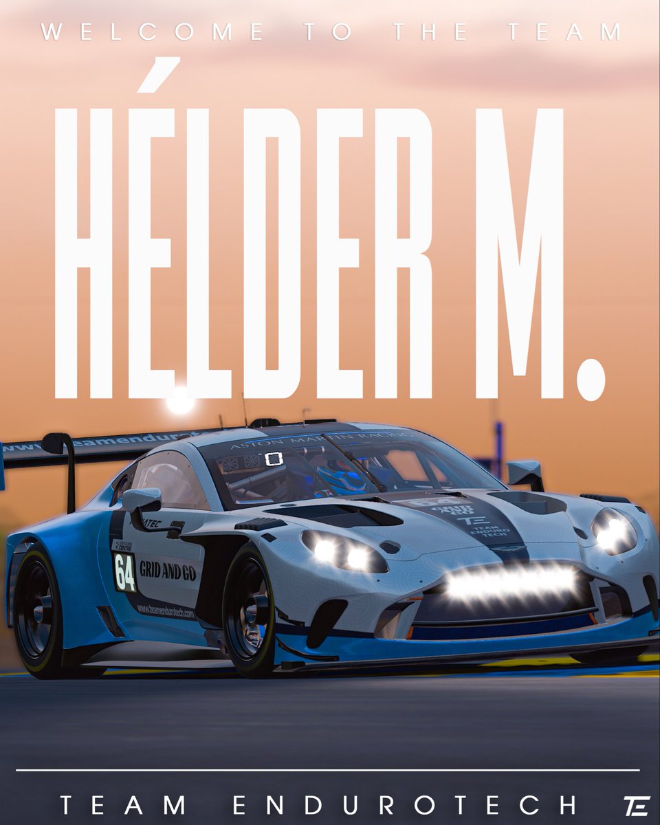 DRIVER SIGNING - Hélder M. ✍️

Please give Hélder a warm welcome to Team EnduroTech, The young Portuguese will bring many key attributes to the team! 

We are excited to get working with him! 

Bienvenida!!!