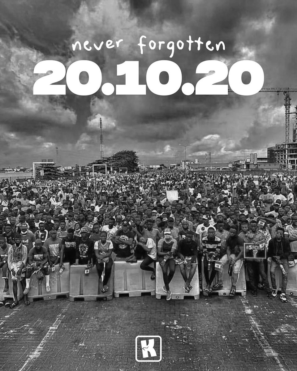 ribdoonline's tweet photo. Today, we remember the victims of the 20/10/2020 Lekki Massacre 🕊️💔. Keep resting in power. https://t.co/ocpYTGAga4