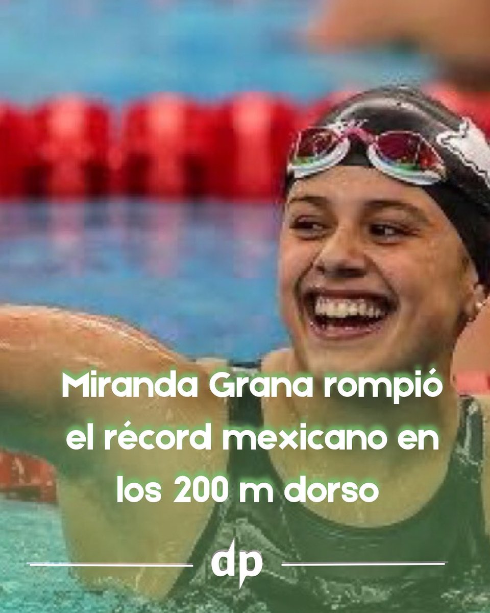 SomosDeportrece's tweet image. 🔥 ¡Historia bajo el agua! 🇲🇽💦

Con un impresionante 2:01.96 durante la Copa del Mundo de Natación en Westmont 🏊‍♀️✨

También se colgó el bronce y escribió una nueva página para la natación mexicana. 🇲🇽

#MirandaGrana #NataciónMX #RécordNacional #CopaDelMundo