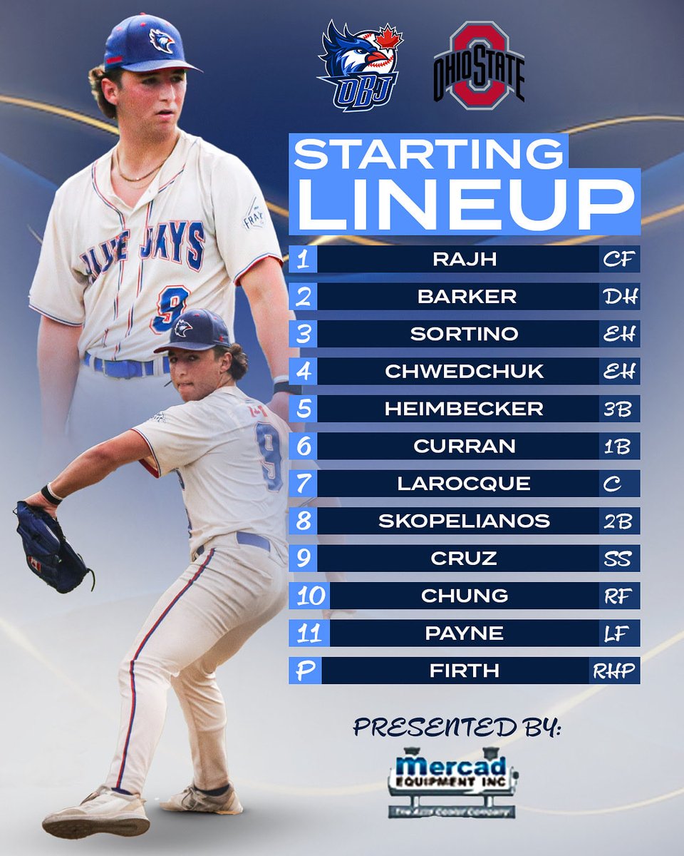 OBJ takes on Ohio State at 4PM! Here’s the lineup 🔥