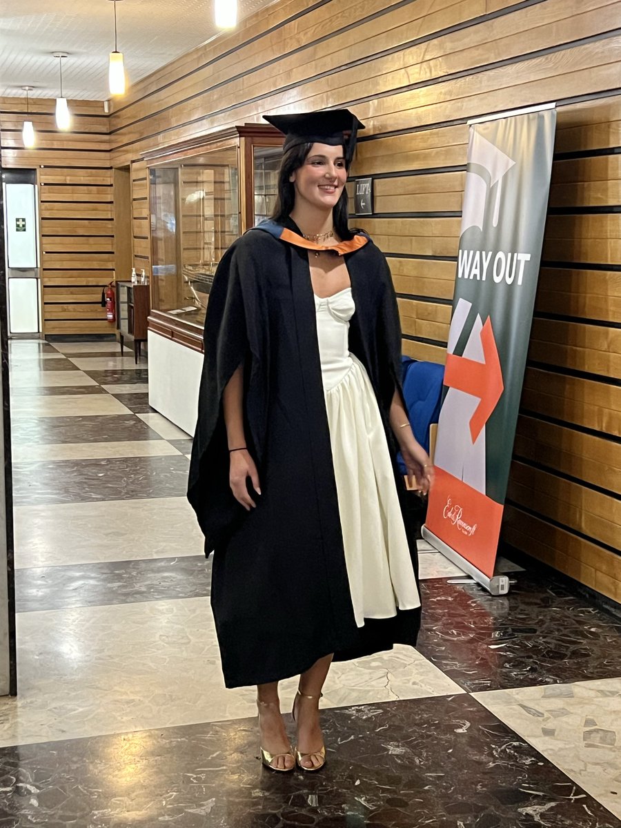 #PlymGrad Well done Clara, we are so proud of you. J&amp;S