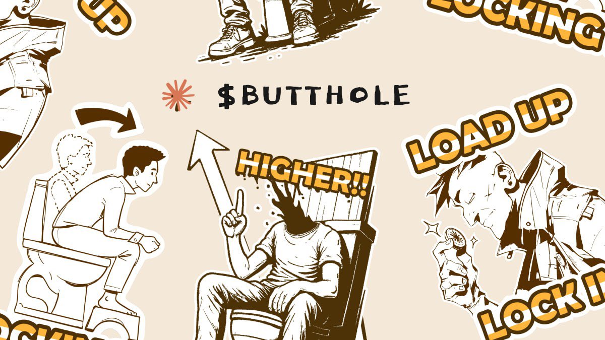 $BUTTHOLE ✳️ tweet media
