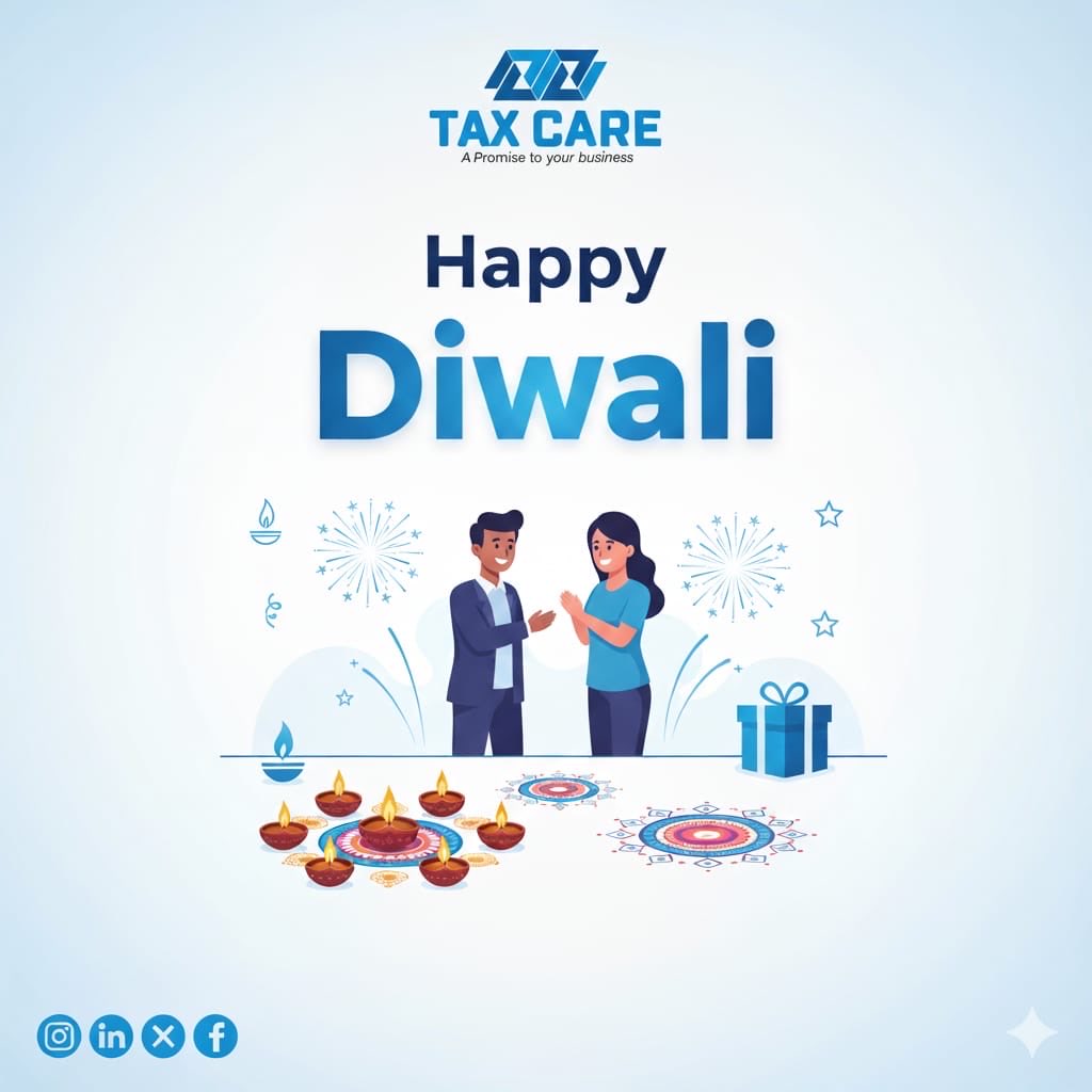 ✨ Happy Diwali from all of us at Tax Care Accountants! ✨

As the lights of Diwali brighten our homes and hearts, we’re sending warm wishes your way for a season filled with joy, peace, and prosperity. 🪔💫
