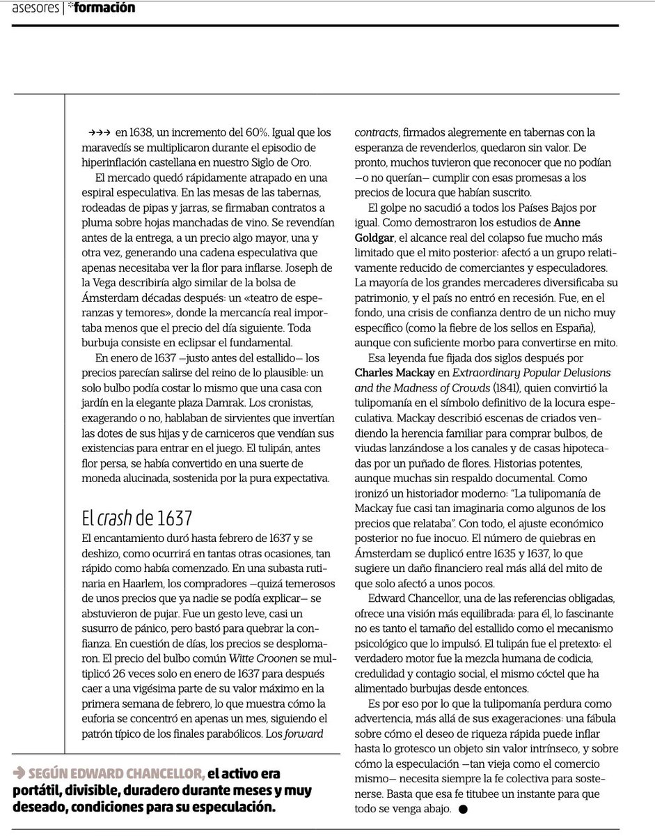 Luis Torras (@torrasluis) on Twitter photo <a href="/efpa_es/">EFPA España</a> Nueva pieza sobre historias de las #finanzas para la revista EFPA. Esta vez una radiografía (libre de mitos) de un episodio fijado en el imaginario colectivo financiero como pocos: la tulipomanía. ht <a href="/marcgarrigasait/">Marc Garrigasait</a> <a href="/efpa_es/">EFPA España</a> Nueva pieza sobre historias de las #finanzas para la revista EFPA. Esta vez una radiografía (libre de mitos) de un episodio fijado en el imaginario colectivo financiero como pocos: la tulipomanía. ht <a href="/marcgarrigasait/">Marc Garrigasait</a>