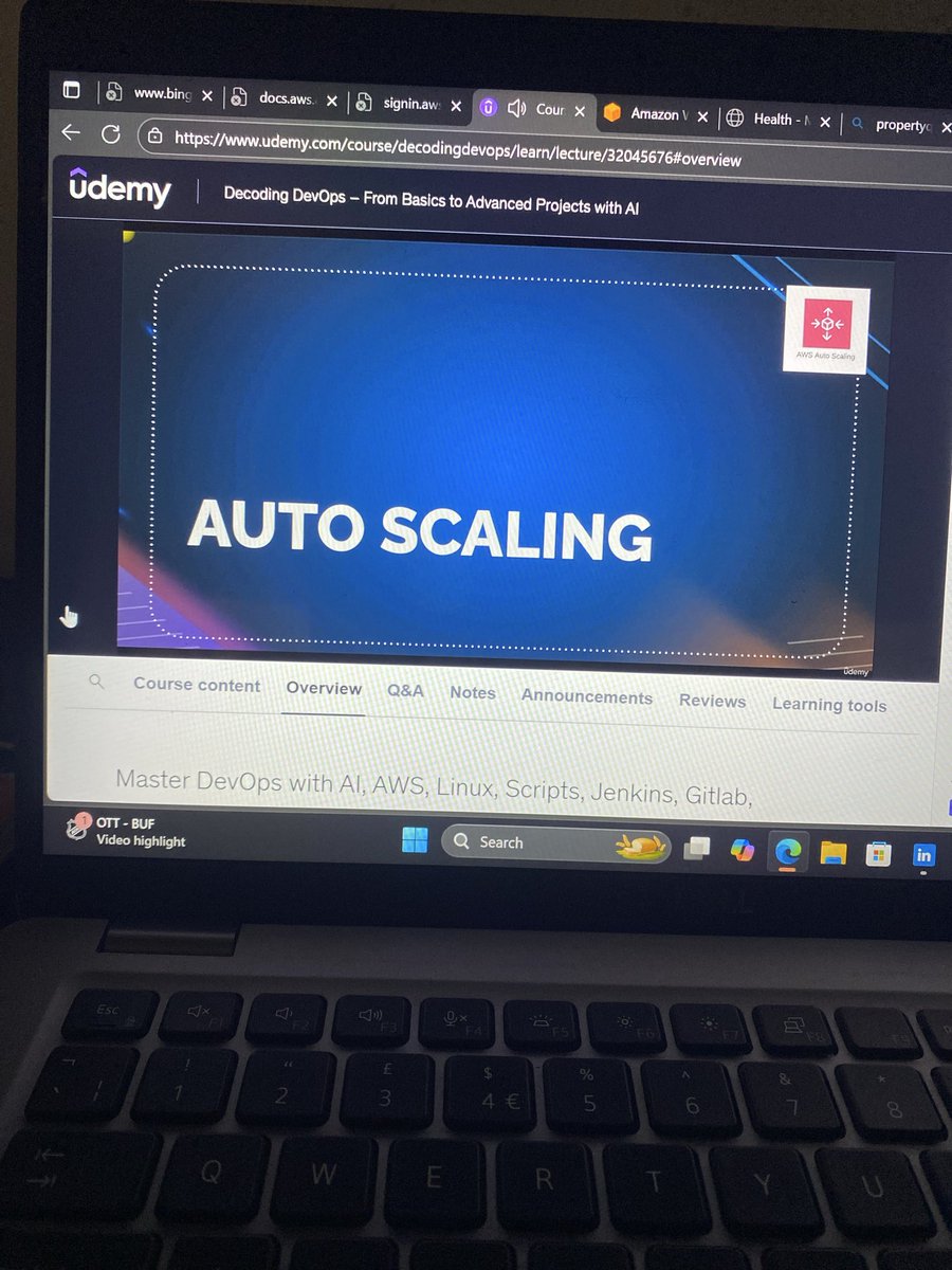 imeek_'s tweet image. 🚀Day 52 of my #DevOps journey
Learned about AWS Auto Scaling Groups!
They adjust EC2 instances automatically keeping apps stable & cost-efficient.
✅ Minimum = least instances
✅ Maximum = most allowed
✅ Desired = currently running
#AWS #CloudComputing