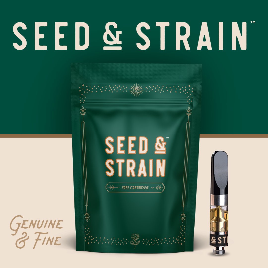 Seed &amp; Strain Vapes step into a new design. Clean, refined look, and the same reliable oil customers love and trust 🌿 #SeedandStrain #TheCannabistCompany