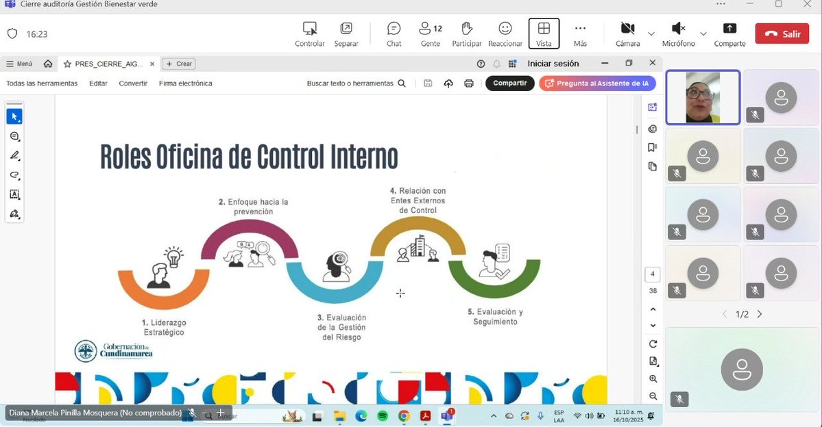 Control Interno (@controlintcund) on Twitter photo ☑️ En reunión de cierre de auditoría interna de gestión a <a href="/AmbienteCund/">Secretaría de Bienestar Verde</a>, se socializaron resultados de la evaluación al proceso de promoción de la competitividad y desarrollo económico sostenible – servicios ambientales hídricos, resaltando acciones para la mejora continua. 💧🌱 ☑️ En reunión de cierre de auditoría interna de gestión a <a href="/AmbienteCund/">Secretaría de Bienestar Verde</a>, se socializaron resultados de la evaluación al proceso de promoción de la competitividad y desarrollo económico sostenible – servicios ambientales hídricos, resaltando acciones para la mejora continua. 💧🌱