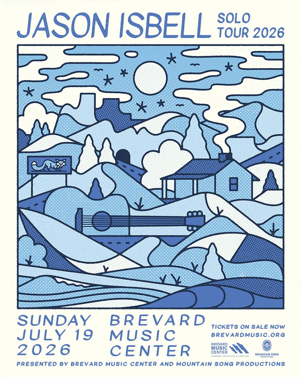 Tickets to Jason Isbell and the 400 Unit's show at Brevard Music Center in Brevard, NC on July 19, 2026 are on sale now:

secured.brevardmusic.org/1799