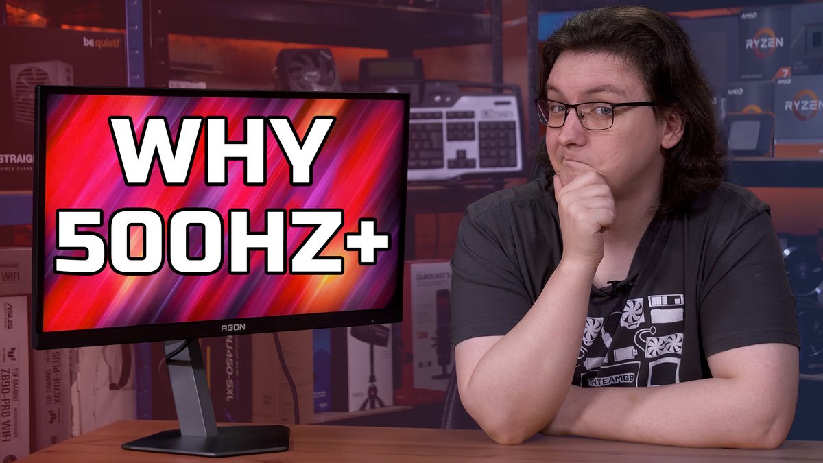 TechTeamGB's tweet image. Why buy a 500Hz+ Gaming Monitor? youtu.be/0ryLAvciqI4