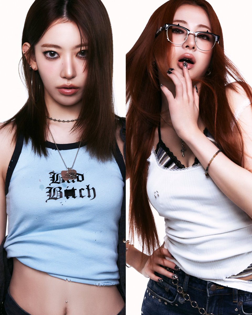 SAKURA and #YUNJIN are both credited producers for <SPAGHETTI (ft