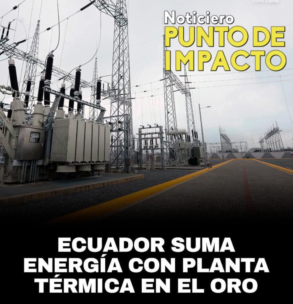 La nueva central termoeléctrica de El Oro se suma al plan gubernamental para reforzar el suministro energético, no obstante, el país sigue dependiendo de las lluvias...