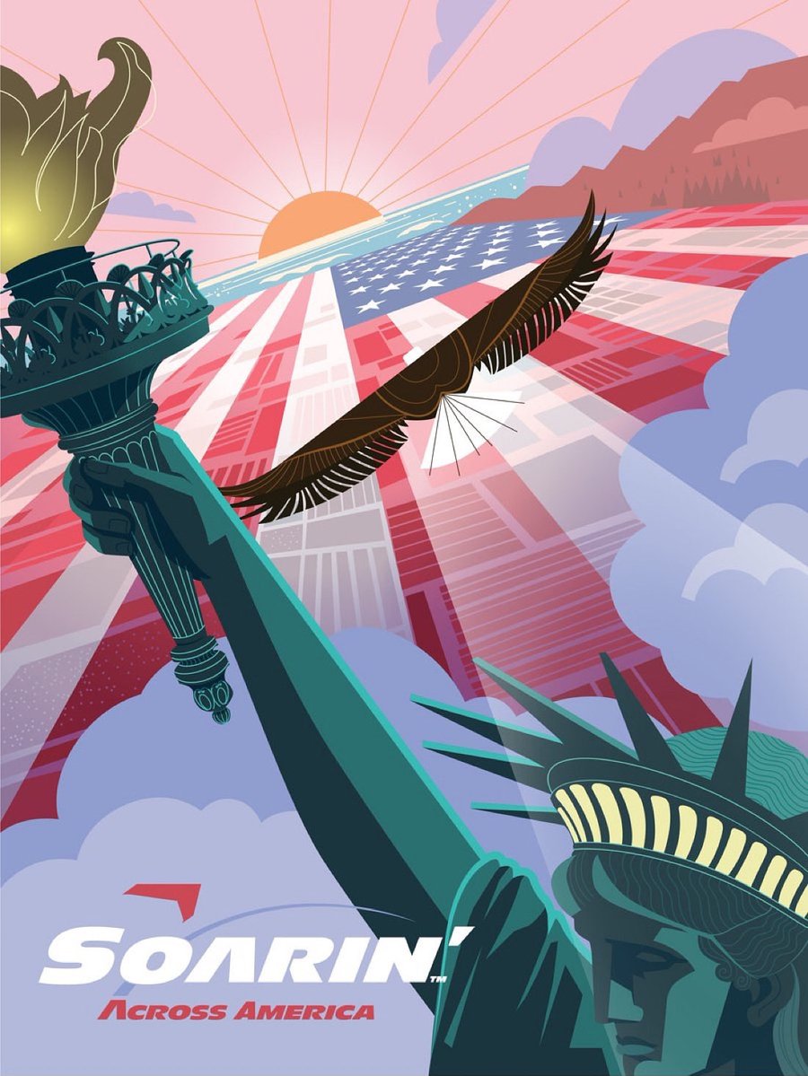 This is awesome! Soarin Across America coming to Disneyland 🇺🇸 2026