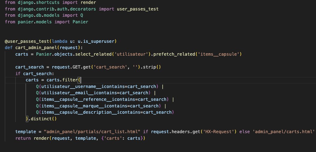 GabrielTrouve's tweet image. Les requêtes Q avec #django + @htmx_org c'est juste ❤️
#Python