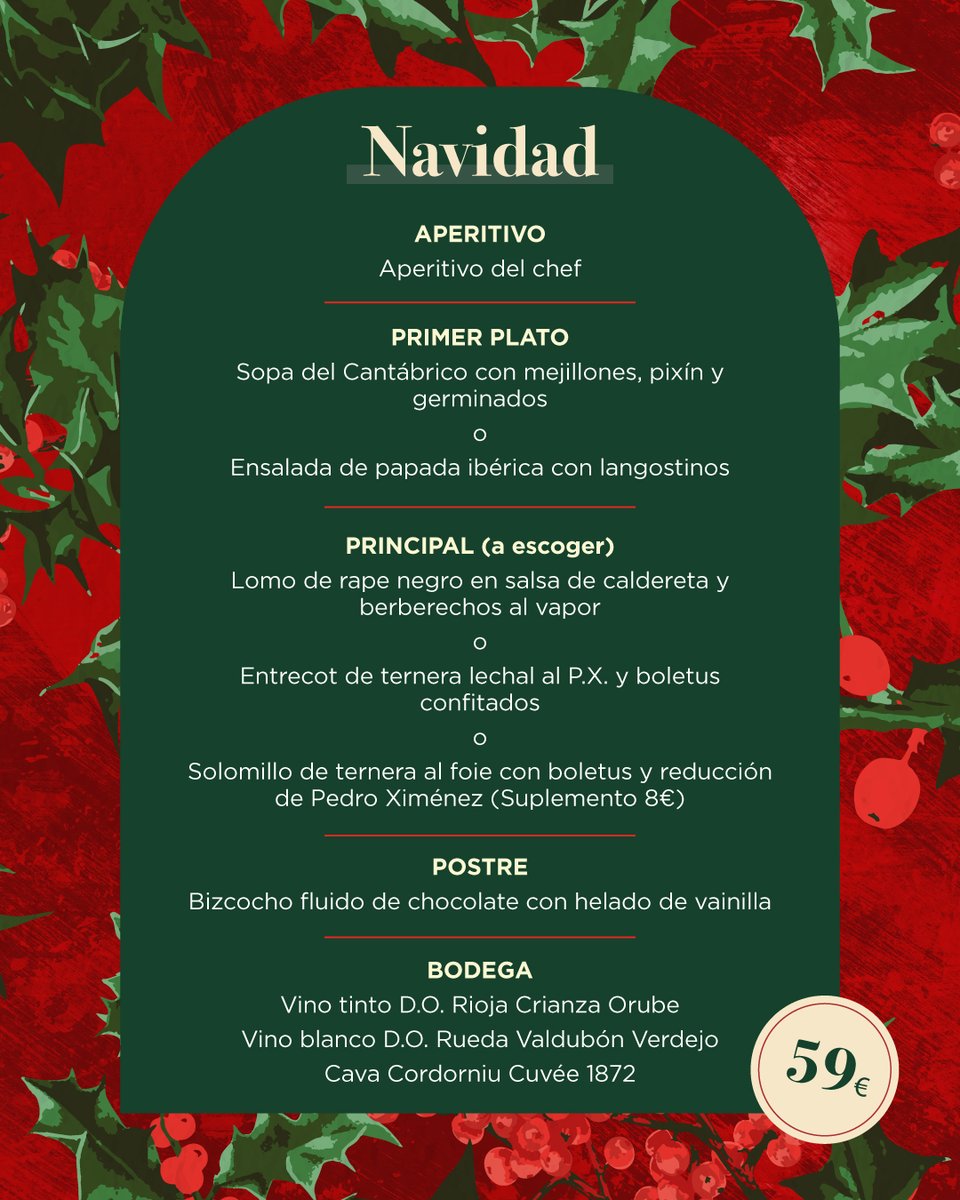 La Navidad se celebra alrededor de la mesa, y en nuestro restaurante #LaPalmeradelIndiano tenemos el menú perfecto para hacerlo✨🎄 

Reserva ahora nuestro Menú de Navidad y disfruta del toque especial de nuestra cocina. Solo en horario de comidas: lapalmeradelindiano.com/navidad-en-la-…