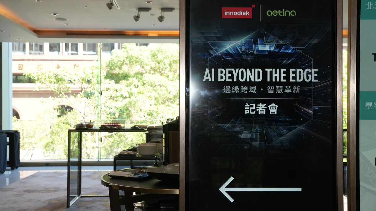AxeleraAI's tweet image. Excited to join forces with @Innodisk_Corp &amp;amp; our partner @AetinaCorp at #AIBeyondTheEdge. Together, we’re accelerating scalable, low-power Edge AI with our Metis AI Platform &amp;amp; Voyager SDK. Real-time AI, ready for the real world. 💡

#EdgeAI #AIInference #EmbeddedAI #AxeleraAI