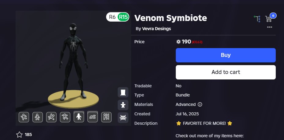 RaiserStudio's tweet photo. Roblox needs to fix their ugc modertion.
My ugc and account keeps getting banned while we got ugc like this fully out on roblox and they are totally safe
@Roblox #ROBLOX #RobloxDev #UGCcreator https://t.co/EKvxMbnQrG
