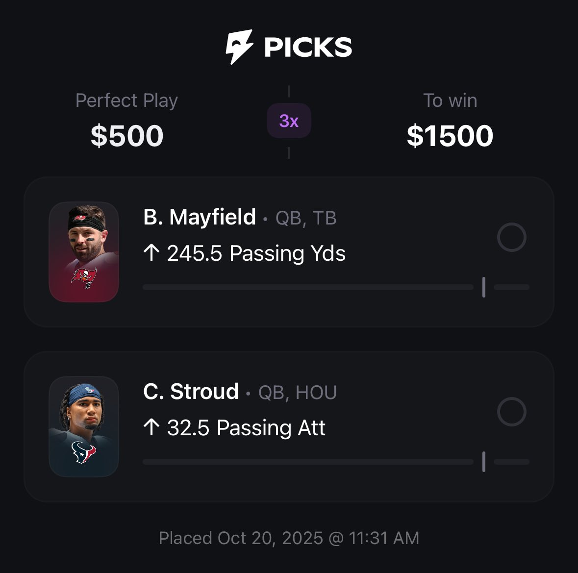 TP3bets's tweet photo. 🚨🚨$500 RAFFLE🚨🚨

If this 2 Legger for NFL SUNDAY is a WINNER, we will give away $500 to one person who rides with us🤝

To Enter, must FOLLOW both @TP3bets & @fullcardsweep 

Follow/Like/Comment/Retweet for 1 entry🔥🔥🔥

Sign up to BETR with the link below & code ‘TP3FOOTBALL’ for a bonus 3 entries‼️

BETR PICKS CODE 'TP3FOOTBALL'

https://t.co/hwzONIG2Lk…

Make sure to use the link above and code 'TP3FOOTBALL'