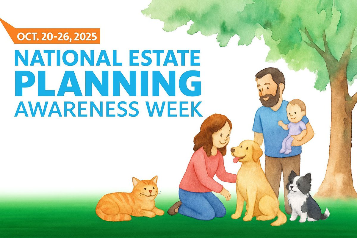 SNAPspayneuter's tweet image. 📜💙 It’s National Estate Planning Awareness Week (Oct 20–26)!

Estate planning isn’t just for the wealthy — it’s for anyone who wants to protect loved ones (and pets 🐾)

Include SNAP in your legacy and help pets for generations. 💙
👉 snap-sandiego.org/donate

#SNAPSanDiego