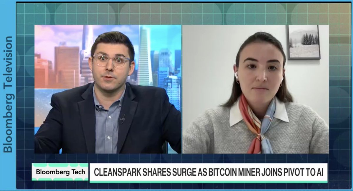 Great to speak today on <a href="/BloombergLive/">Bloomberg Live</a> about: 

- Bitcoin performance amid ETF inflows 
- dollarization through stablecoin legislation
- the broader crypto regulatory environment in the US

There is no better time to be building in DeFi, which has recovered well post Black