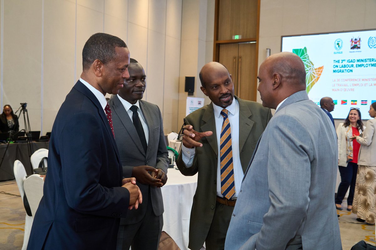 meigague's tweet photo. I joined the opening of the Experts Session of the 3rd IGAD Ministerial Conference on Labour, Employment &amp; Migration, as we tracking progress on the Djibouti Declaration, deliberate on irregular migration via the Red Sea Route &amp; the IGAD Single Visa to enhance regional mobility. https://t.co/3jdh6oxqvt