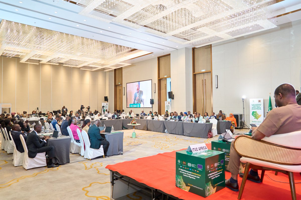 meigague's tweet photo. I joined the opening of the Experts Session of the 3rd IGAD Ministerial Conference on Labour, Employment &amp; Migration, as we tracking progress on the Djibouti Declaration, deliberate on irregular migration via the Red Sea Route &amp; the IGAD Single Visa to enhance regional mobility. https://t.co/3jdh6oxqvt