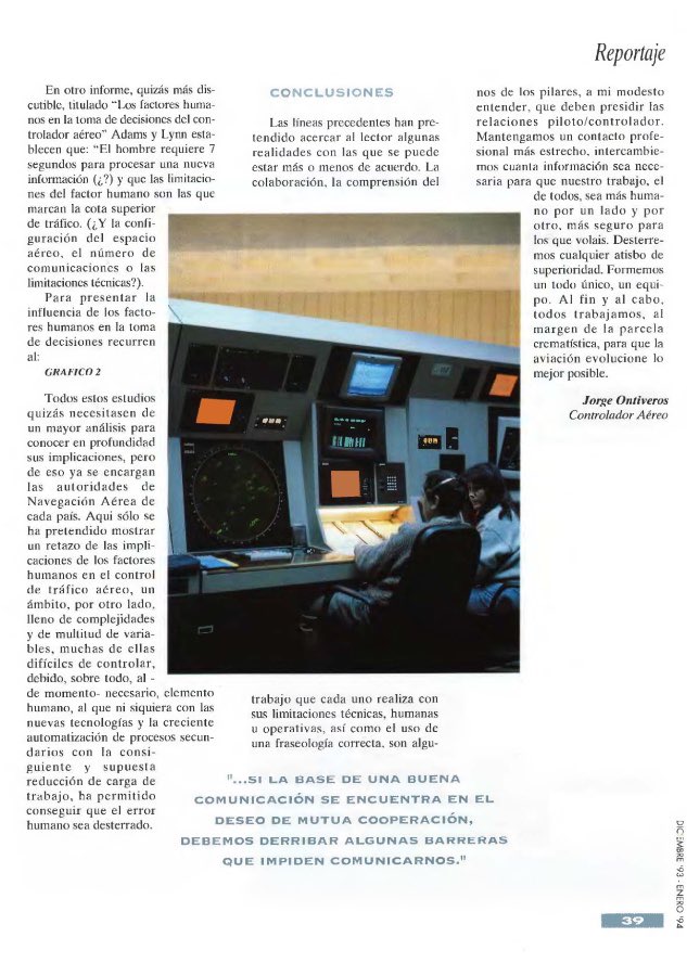 Hoy concluye mi larga colaboración con @EUROCONTROL y su Call Sign Management Cell (CSMC), iniciada a raíz d mi propuesta d 1993 xa mejorar la SEGURIDAD AÉREA cambiando el esquema d identificación d los vuelos, plasmada en este artículo de la revista "Mach.82" de <a href="/sepla_pilotos/">Sepla</a>👇