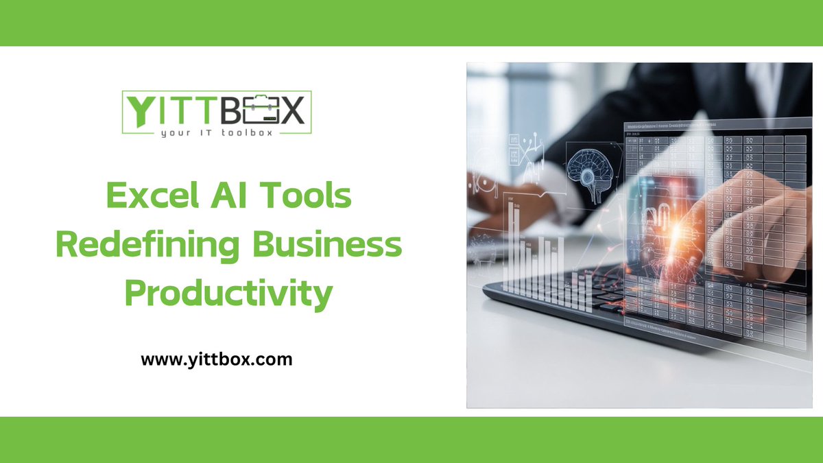 yittbox's tweet image. 💡 Excel just got smarter! From AI-powered Copilot to instant data insights, Microsoft Excel is redefining how businesses work, faster, simpler, and more strategic. 🚀

#ExcelAI #MicrosoftExcel #BusinessProductivity #DataAutomation #AIinBusiness #WorkflowOptimization #YittBox