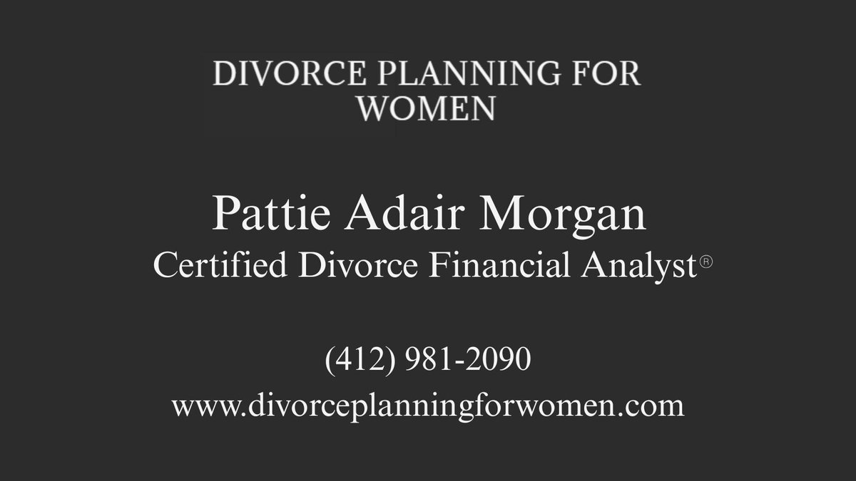 Alimony in PA isn’t based on a set formula—courts weigh 17 factors, from income to marriage length and homemaking. 💡

Pattie Adair Morgan, CDFA®, helps women navigate divorce with clarity &amp; confidence.

📞 (412) 981-2090 | 🌐 divorceplanningforwomen.com/alimony-in-pa

#DivorcePlanning