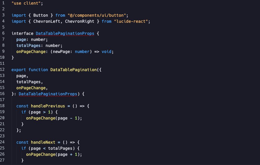 atharva_191's tweet image. Day 91 of #100DaysOfCode ⚡
Built a reusable Pagination component for my AI SaaS app
✅ “Previous” & “Next” navigation
✅ Works for both Meetings & Agents tables
✅ Scalable + clean UX
Small components = huge impact on performance
#ReactJS #NextJS #SaaS #WebDev #Frontend
