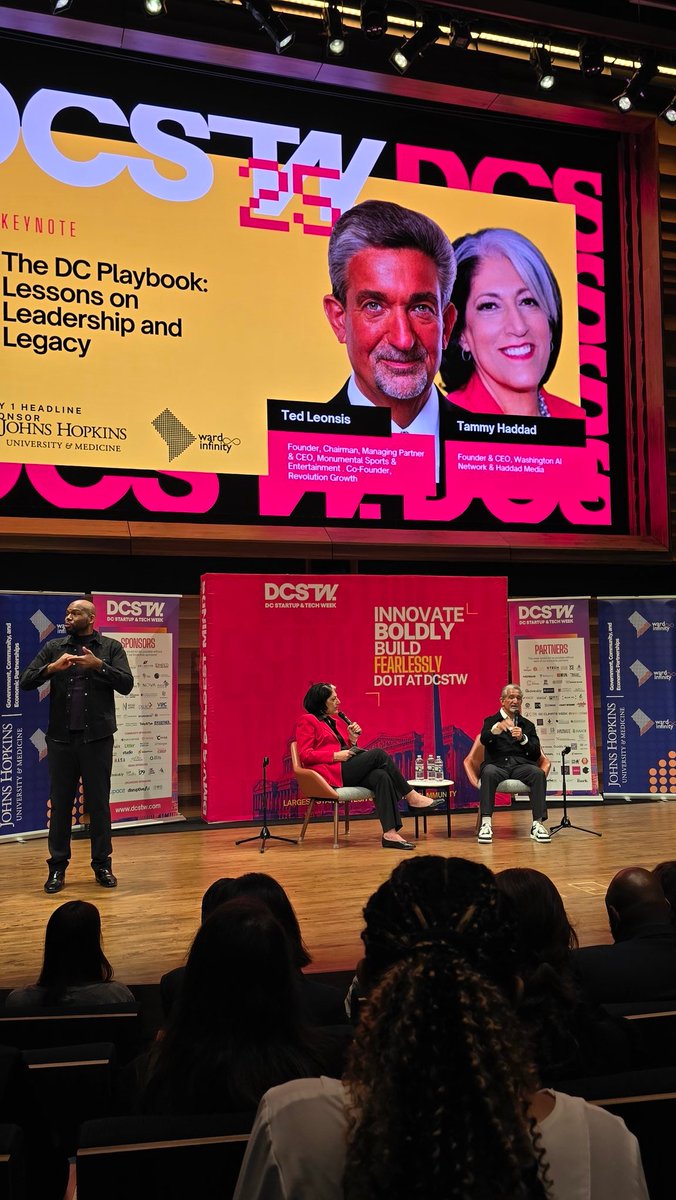 govbhandari1's tweet image. Great insights from @TedLeonsis at #DCStartup &amp;amp; Tech Week 2025 — reminding us that true success isn’t just scaling fast, it’s building with purpose and impact. Proud to be part of a D.C. community that blends innovation, heart, and hustle. 💡🏙️
#DCSTW2025 #Startups