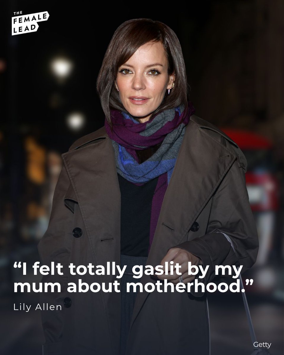 the_female_lead's tweet photo. In a refreshingly unfiltered interview with British Vogue, Lily Allen opens up about life, motherhood, and what it really means to be a woman in the public eye.

She doesn’t hold back, admitting, “I often talk about how fucking hard it is to be a mum.” She continues, “People come to me and say, ‘Imagine your children reading this.’ And it’s like, yes, I want them to know that so that they don’t do the same thing! You know? I felt totally gaslit by my mum about motherhood.”

Her honesty extends to the toll fame has taken on her mental health: “When I was 19, I would wake up and there would be 20 guys on my doorstep with long lens cameras and they would follow me all day long."

Even after nearly 20 years in the spotlight, Allen says she’s still learning to navigate the scrutiny of public life. “Every time I walk into a room, I feel like I have to overcompensate to prove that I’m not that person that they read about and that is exhausting.”

Through her music, podcast, and approach to life, Allen is on a mission to show that honesty is power, not weakness. “I want to feel like it’s OK to feel the things that I’m feeling and to be angry about the things that I’m angry about. I want someone to go, ‘Yeah, that is fucking confusing!’”

💛 Thank you, Lily, for reminding us that motherhood, womanhood, and survival don’t have to look perfect, just real.