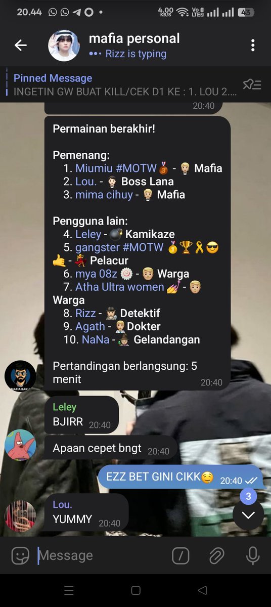 miuwmiuwsan's tweet photo. LEOZ MAFIA ENTERTAINMENT has released an official clarification regarding miuwmiuwsan’s recent activities during the LEOZ MAFIA game.

#ProPlayer #JuaraMafia #GG #EZ #MafiaOfTheWeek #SenggolDong #MiuwLeoDating #MiuwLeoCoty https://t.co/xTr7kEapm2
