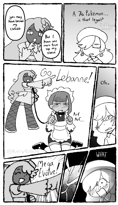 keyblot's tweet image. Lebanne and Jacinthe yuri

pokemon za spoilers this really happens after you beat the game three times blindfolded