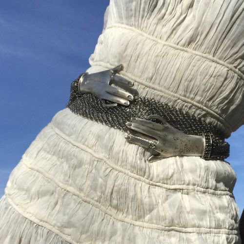 a belt chain that hugs you