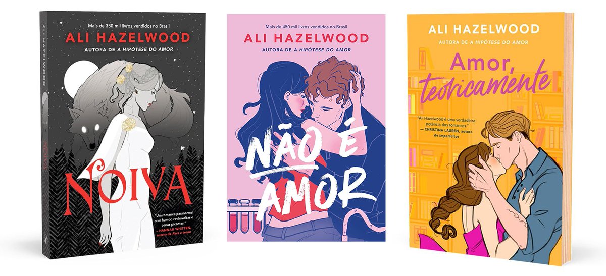 42Clube's tweet image. 📚 Noiva
💷 R$36,25
🛒 amzn.to/4hk6Nkc

📚 Não é amor
💷 R$35,30
🛒 amzn.to/47zDXck

📚 Amor, teoricamente
💷 R$35,78
🛒 amzn.to/4hq5Wii

🎟 Cupom: HAZELWOOD15
• Oferta Amazon por tempo limitado.