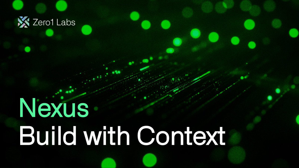 zero1_labs's tweet image. Nexus is a modular interface layer for building adaptive, context-aware AI systems.
Instead of embedding all logic and context inside a single model, Nexus exposes a chat-native interface that links to backend components through the MCP.
Shifting AI architectures from closed,…