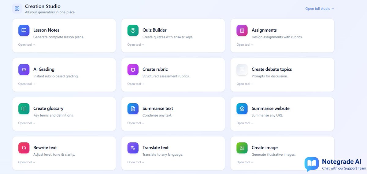 notegradeAI's tweet image. ✏️ Before Notegrade.ai: 10 tabs open, coffee cold, grading never ends.
⚡ After : All done in minutes.
Try it → notegrade.ai
#AIforTeachers #EdTech #NotegradeAI