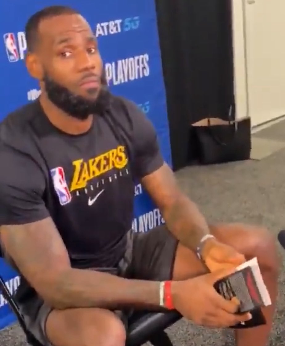 PolymarketHoops's tweet image. LeBron James lying thread 😭