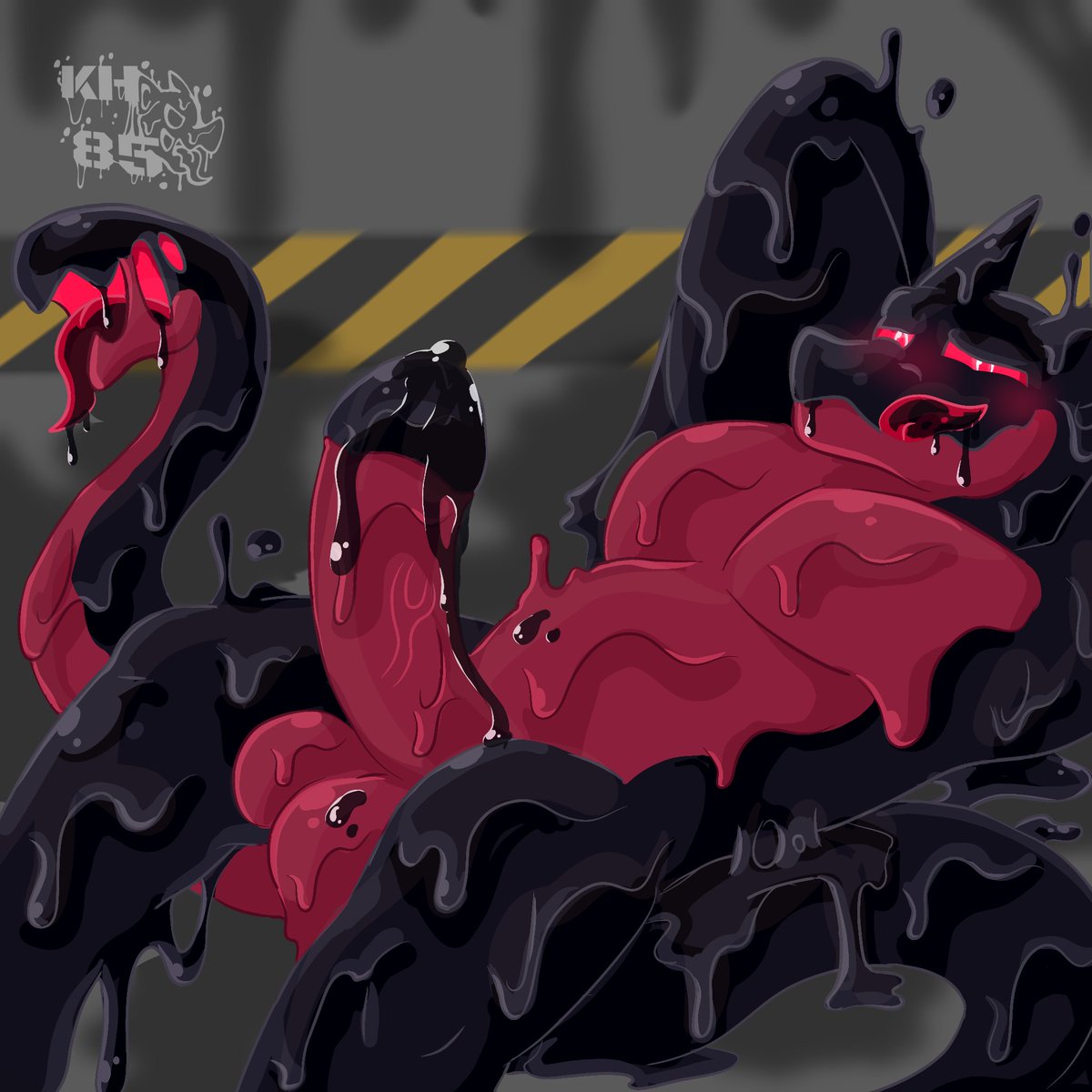 I had an oil leak, can you help me?🔞🛢️
#oildragon #goodragon #goo #slimefurry #furryart #furryfandom #latexcreature #goocreature