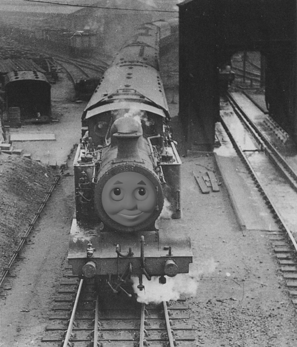 “Hullo up there!” 🔵🚂