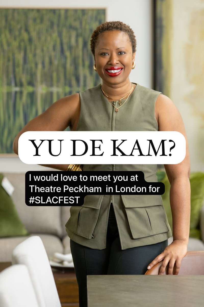 A personal update for friends and fans across the pond:

I'm really happy to be giving the opening address at this year’s Sierra Leone Arts &amp; Culture Festival organized by the award-winning Young Sierra Leonean CIC. <a href="/Young_Salone/">The Young Sierra Leonean</a> 

The theme for this year’s #SLACFEST is ‘Roots &amp;