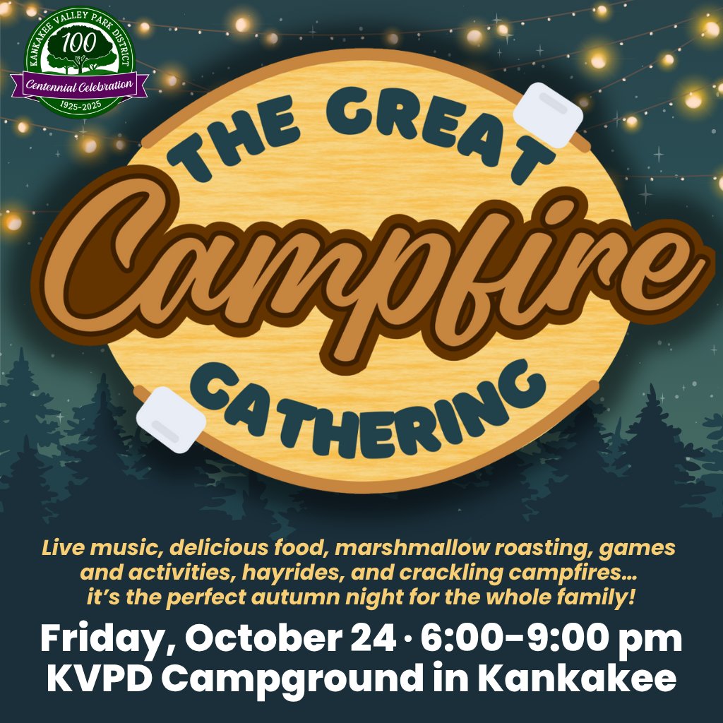 🔥🎶 Embrace the Warmth at The Great Campfire Gathering! 🎶🔥

Join us for a cozy night on Oct 24, 6-9 pm at KVPD Campground. Enjoy live music, campfires, hayrides, and more! 🍁✨

Pre-sale tickets end soon. Secure your spot by Oct 23! 🎟️

Register: bit.ly/25KVPDCampfire
