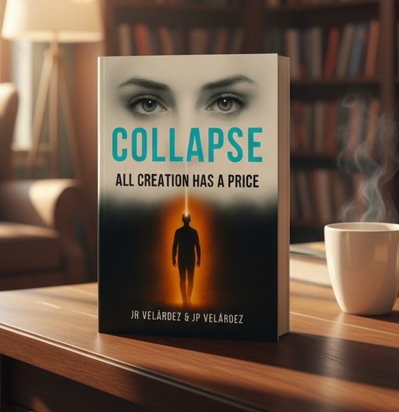 When science dares to play God, who controls the outcome?

The new cover of COLLAPSE is here.

Open the book. Unlock the mind.

Amazon: a.co/d/66xhROq

 #TechnoThriller #BookLaunch #SciFi #Philosophy #NewCover #ThrillerBooks #readerscommunity #Kindle