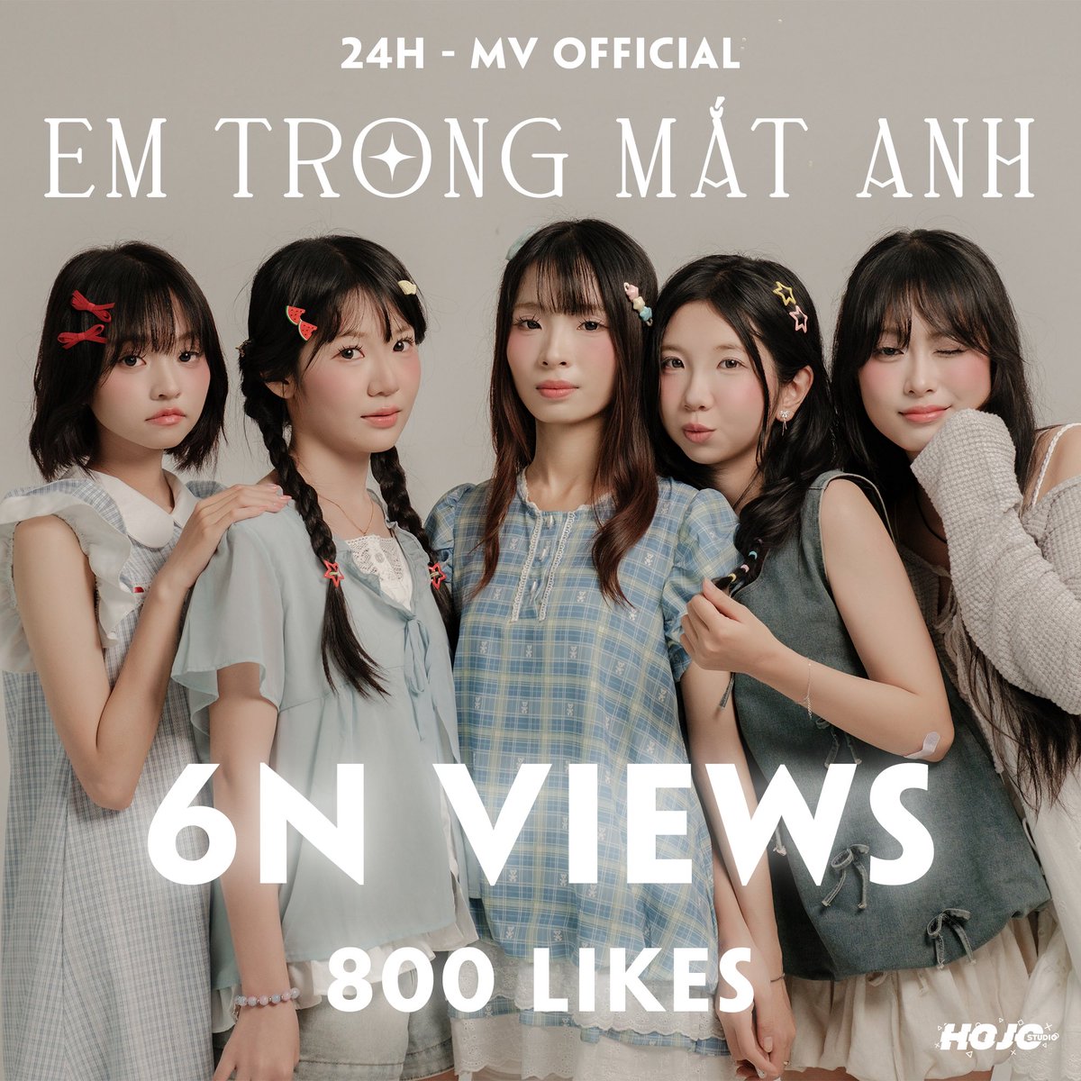 hepihepivn's tweet photo. 🌟 First 24 hours – 6,000 views!
Thank you for every gaze that turned to Em Trong Mắt Anh 💙

‘EM TRONG MẮT ANH’ | OFFICIAL M/V

🎬 https://t.co/nuxrkVp746

#HEPIHEPI #EMTRONGMATANH #HOJOPROJECT https://t.co/7rsNae8RJu