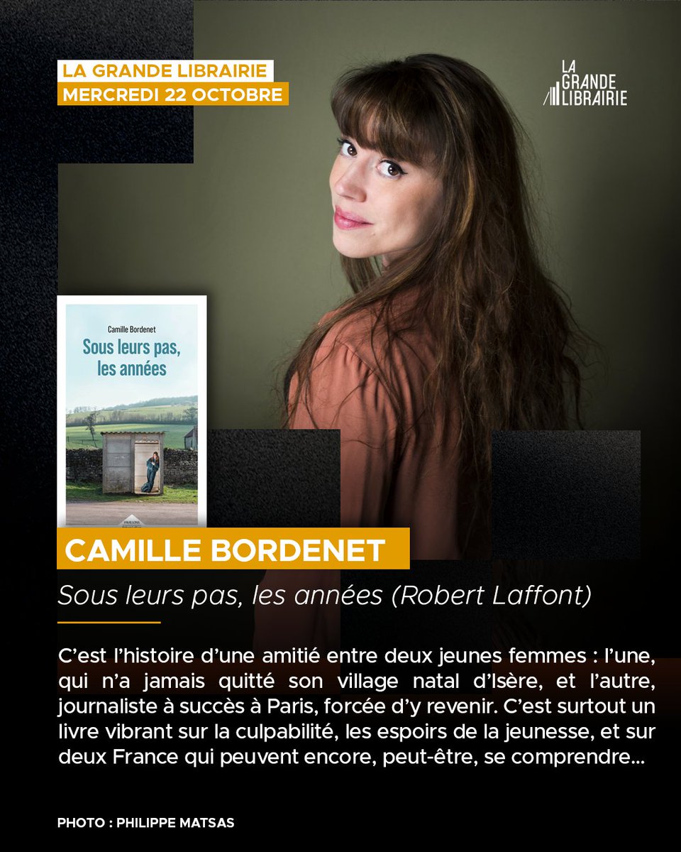 👉Comment écrire la France ? Cette semaine, dans la Grande Librairie, on s’interroge sur ce que veut dire être Français...
📚<a href="/ATrapenard/">Augustin Trapenard</a> reçoit <a href="/Yann_A_B/">Yann Arthus-Bertrand</a>, Olivier Adam, Fabcaro et Didier Conrad, <a href="/berlioux_salome/">Salomé Berlioux</a> et Camille Bordenet.
📺Rdv mercredi 22 octobre à 21h05 sur France 5