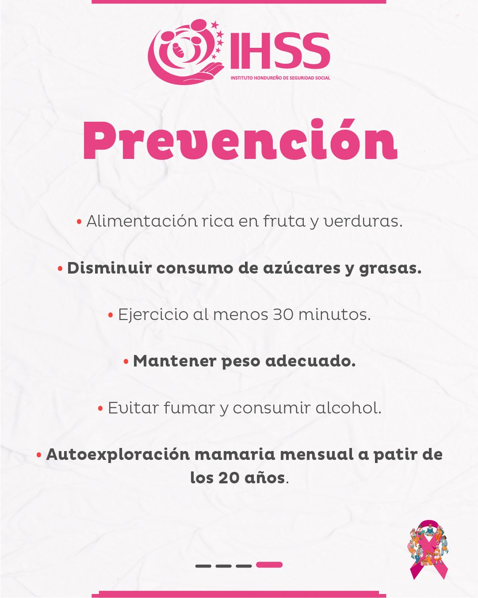 📷Todas y cada una, juntas en la prevención del cáncer de mama 📷
La detección temprana salva vidas.
Infórmate, cuídate y comparte esta información con las mujeres que amas. Porque la prevención es un acto de amor colectivo. 📷
#cáncerdemama #prevención #todasycadauna