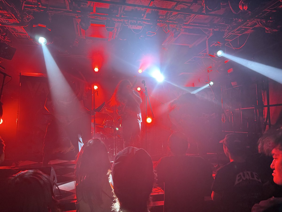 shishineko44225's tweet image. #Nowplaying
#VAPOR🇺🇸
#MassMortality
#ThrashMetal
#GrooveMetal
#この前のLIVE写真