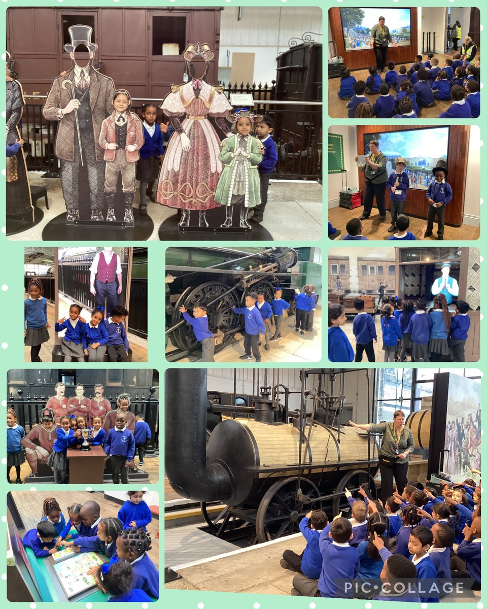 Year 1 had an amazing time exploring Hopetown museum in Darlington 🚂