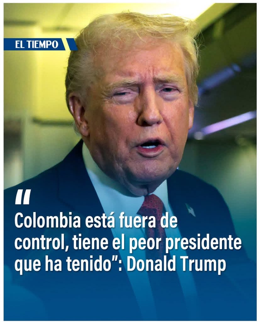 ESTO ES FALSO

la CELAG dijo que GusNarco Berto es el mejor presidente de la hisria de Colombia

Así es que #TrumpRespeteAColombia